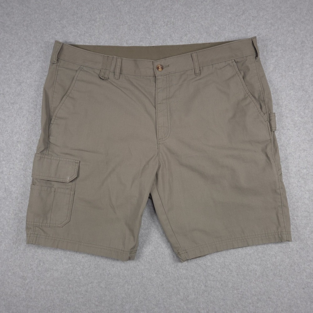 Brahma Mens Size 44 Olive Green Artichoke Workwear Cargo Hiking Utility Shorts